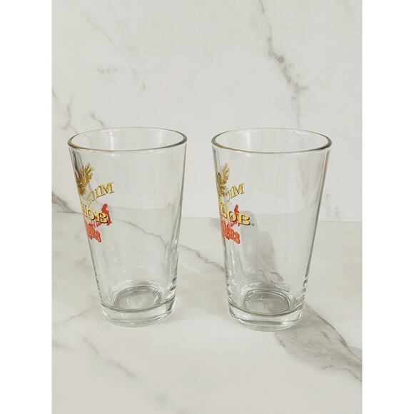 Michelob Beer Pint Clear Glass 16oz Specialty Ales Lagers Drinkware 5 1/2" x2 - Picture 5 of 12